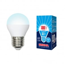 Лампа светодиодная E27 11W 4000K матовая LED-G45-11W/NW/E27/FR/NR UL-00003834