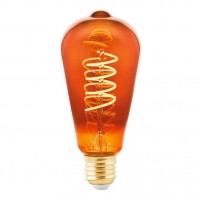 Лампа светодиодная Eglo E27 4W 2000K медная 11885