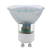 Лампа светодиодная Eglo GU10 5W 4000K прозрачная 11536 Лампа светодиодная Eglo GU10 5W 4000K прозрачная 11536