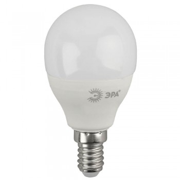 Лампа светодиодная ЭРА E14 10W 2700K матовая ECO LED P45-10W-827-E14 Б0032968