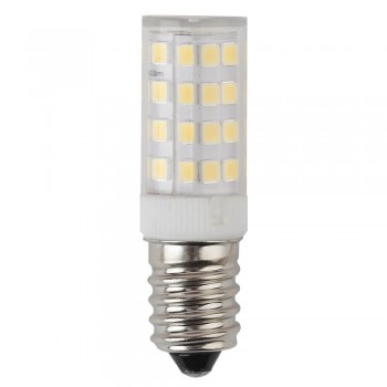 Лампа светодиодная ЭРА E14 5W 2700K прозрачная LED T25-5W-CORN-827-E14 Б0033030