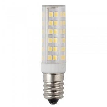 Лампа светодиодная ЭРА E14 7W 4000K прозрачная LED T25-7W-CORN-840-E14 Б0033025