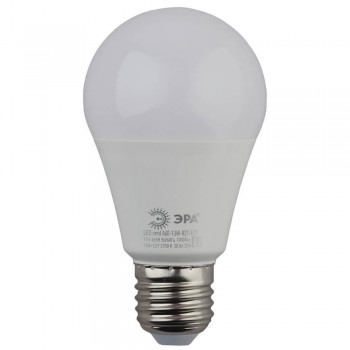 Лампа светодиодная ЭРА E27 13W 2700K матовая LED A60-13W-827-E27 Б0020536