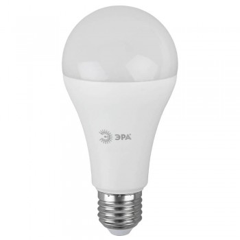 Лампа светодиодная ЭРА E27 21W 6000K матовая LED A65-21W-860-E27 Б0035333