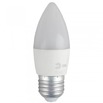 Лампа светодиодная ЭРА E27 8W 4000K матовая ECO LED B35-8W-840-E27 Б0030021