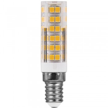 Лампа светодиодная Feron E14 7W 2700K прозрачная LB-433 25898