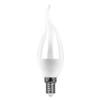 Лампа светодиодная Feron E14 7W 6400K матовая LB-97 38135