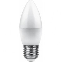 Лампа светодиодная Feron E27 9W 2700K Свеча Матовая LB-570 25936 Лампа светодиодная Feron E27 9W 2700K Свеча Матовая LB-570 25936