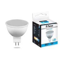 Лампа светодиодная Feron MR16 G5.3 7W 6400K Грибок матовая LB-26 25237 Лампа светодиодная Feron MR16 G5.3 7W 6400K Грибок матовая LB-26 25237
