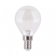 Лампа светодиодная филаментная Elektrostandard E14 6W 3300K матовая 4690389041389