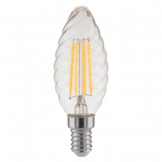 Лампа светодиодная филаментная Elektrostandard E14 7W 3300K прозрачная 4690389051180