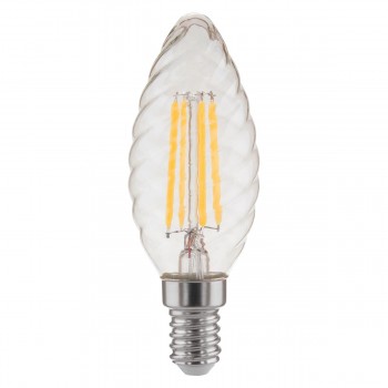 Лампа светодиодная филаментная Elektrostandard E14 7W 3300K прозрачная 4690389051180