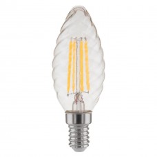 Лампа светодиодная филаментная Elektrostandard E14 7W 3300K прозрачная 4690389125270