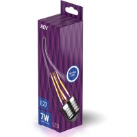 Лампа светодиодная филаментная REV FC37 E27 7W нейтральный белый свет свеча на ветру 32498 0 Лампа светодиодная филаментная REV FC37 E27 7W нейтральный белый свет свеча на ветру 32498 0