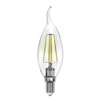 Лампа светодиодная филаментная Uniel E14 13W 3000K прозрачная LED-CW35-13W/3000K/E14/CL PLS02WH UL-00005903 Лампа светодиодная филаментная Uniel E14 13W 3000K прозрачная LED-CW35-13W/3000K/E14/CL PLS02WH UL-00005903