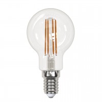 Лампа светодиодная филаментная Uniel E14 13W 3000K прозрачная LED-G45-13W/3000K/E14/CL PLS02WH UL-00005905 Лампа светодиодная филаментная Uniel E14 13W 3000K прозрачная LED-G45-13W/3000K/E14/CL PLS02WH UL-00005905