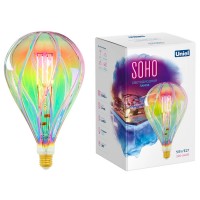 Лампа светодиодная филаментная Uniel E27 5W 2250K LED-SF31-5W/SOHO/E27/CW RAINBOW GLS77RB UL-00005917 Лампа светодиодная филаментная Uniel E27 5W 2250K LED-SF31-5W/SOHO/E27/CW RAINBOW GLS77RB UL-00005917