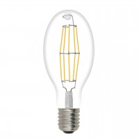 Лампа светодиодная филаментная Uniel E40 40W 6500K прозрачная LED-ED90-40W/DW/E40/CL GLP05TR UL-00003763