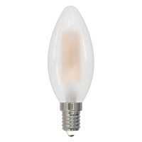 Лампа светодиодная филаментная Volpe E14 7W 4000K матовая LED-C35-7W/4000K/E14/FR/SLF UL-00008331 Лампа светодиодная филаментная Volpe E14 7W 4000K матовая LED-C35-7W/4000K/E14/FR/SLF UL-00008331