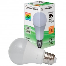 Лампа светодиодная Наносвет E27 11W 3000K матовая LE-GLS-100/E27/930 L164