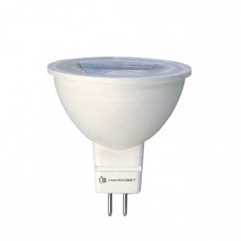 Лампа светодиодная Наносвет GU5.3 5W 2700K матовая LH-MR16-50/GU5.3/927/60D L016