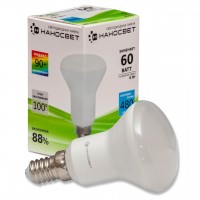 Лампа светодиодная рефлекторная Наносвет E14 5W 4000K матовая LE-R50-60/E14/940 L113