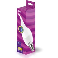 Лампа светодиодная REV FC37 Е14 11W 2700K теплый свет свеча на ветру 32516 1 Лампа светодиодная REV FC37 Е14 11W 2700K теплый свет свеча на ветру 32516 1