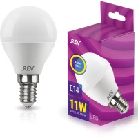 Лампа светодиодная REV G45 Е14 11W 2700K теплый свет шар 32505 5 Лампа светодиодная REV G45 Е14 11W 2700K теплый свет шар 32505 5