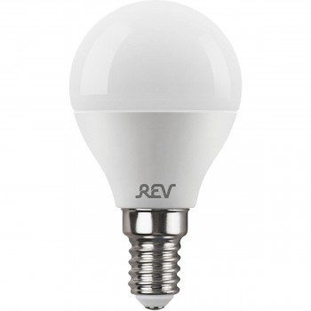 Лампа светодиодная REV G45 Е14 11W 6500K холодный белый свет шар 32507 9