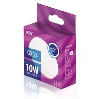 Лампа светодиодная REV GX53 10W 4000К нейтральный белый свет шар 32568 0 Лампа светодиодная REV GX53 10W 4000К нейтральный белый свет шар 32568 0