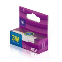 Лампа светодиодная REV JCD G9-3/4 2700K теплый свет кукуруза 32367 9 Лампа светодиодная REV JCD G9-3/4 2700K теплый свет кукуруза 32367 9
