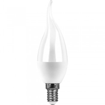 Лампа светодиодная Saffit E14 9W 6400K матовая SBC3709 55173