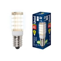 Лампа светодиодная Uniel E14 4W 3000K прозрачная LED-Y16-4W/WW/E14/CL PLZ04WH UL-00000179 Лампа светодиодная Uniel E14 4W 3000K прозрачная LED-Y16-4W/WW/E14/CL PLZ04WH UL-00000179