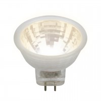 Лампа светодиодная Uniel GU4 3W 3000K прозрачная LED-MR11-3W/WW/GU4 GLZ21TR UL-00001700