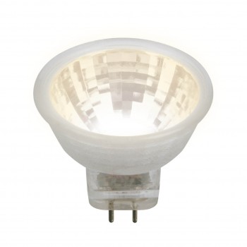 Лампа светодиодная Uniel GU4 3W 3000K прозрачная LED-MR11-3W/WW/GU4 GLZ21TR UL-00001700