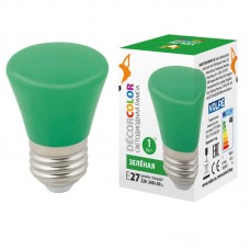 Лампа светодиодная Volpe E27 1W зеленая LED-D45-1W/GREEN/E27/FR/С BELL UL-00005640 Лампа светодиодная Volpe E27 1W зеленая LED-D45-1W/GREEN/E27/FR/С BELL UL-00005640