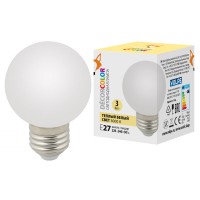 Лампа светодиодная Volpe E27 3W 3000K матовая LED-G60-3W/3000K/E27/FR/С UL-00006955 Лампа светодиодная Volpe E27 3W 3000K матовая LED-G60-3W/3000K/E27/FR/С UL-00006955
