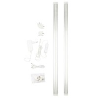 Мебельный светодиодный светильник Uniel ULM-F45-2X6W/4500K IP20 Silver UL-00008280 Мебельный светодиодный светильник Uniel ULM-F45-2X6W/4500K IP20 Silver UL-00008280