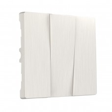 Набор клавиш Werkel для выключателя трехклавишного перламутровый рифленый W1139013 4690389160974 Набор клавиш Werkel для выключателя трехклавишного перламутровый рифленый W1139013 4690389160974