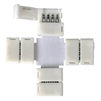 Набор X-образных коннекторов для светодиодной ленты Elektrostandard LED 3X (5 шт) 4690389056123 Набор X-образных коннекторов для светодиодной ленты Elektrostandard LED 3X (5 шт) 4690389056123