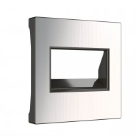 Накладка для двойной розетки Еthernet RJ-45 Werkel глянцевый никель W1191102 4690389158285 Накладка для двойной розетки Еthernet RJ-45 Werkel глянцевый никель W1191102 4690389158285