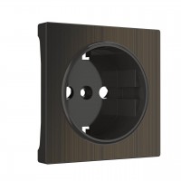 Накладка для розетки IP20 Werkel бронзовый W1179012 4690389161728 Накладка для розетки IP20 Werkel бронзовый W1179012 4690389161728