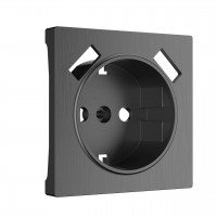 Накладка для розетки USB Werkel графит рифленый W1179504 4690389158667 Накладка для розетки USB Werkel графит рифленый W1179504 4690389158667