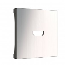 Накладка Werkel для розетки HDMI глянцевый никель WL02-HDMI-CP 4690389119569 Накладка Werkel для розетки HDMI глянцевый никель WL02-HDMI-CP 4690389119569