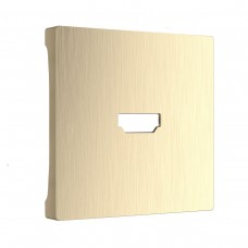 Накладка Werkel для розетки HDMI шампань рифленый WL10-HDMI-CP 4690389128332 Накладка Werkel для розетки HDMI шампань рифленый WL10-HDMI-CP 4690389128332