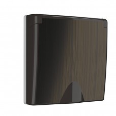 Накладка Werkel для розетки IP44 с крышкой бронзовая WL12-SKGSC-IP44-CP 4690389100499