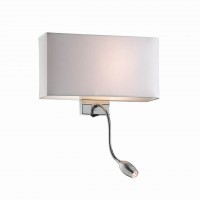 Настенный светильник Ideal Lux Hotel AP2 Bianco 035949 Настенный светильник Ideal Lux Hotel AP2 Bianco 035949