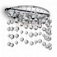 Настенный светильник Ideal Lux Neve AP3 Cromo 033938 Настенный светильник Ideal Lux Neve AP3 Cromo 033938