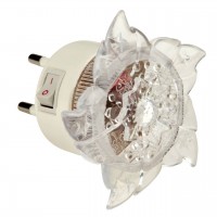 Настенный светодиодный светильник Uniel Детская серия DTL-308-Цветок/RGB/4LED/0,5W 10320 Настенный светодиодный светильник Uniel Детская серия DTL-308-Цветок/RGB/4LED/0,5W 10320