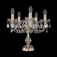 Настольная лампа Bohemia Ivele 1402L/5/141-39 G Настольная лампа Bohemia Ivele 1402L/5/141-39 G